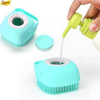 Brosse  de bain pour chien |SafeBrush™